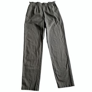 NWOT! Shein Linen Paperbag Waist Straight Leg Pants